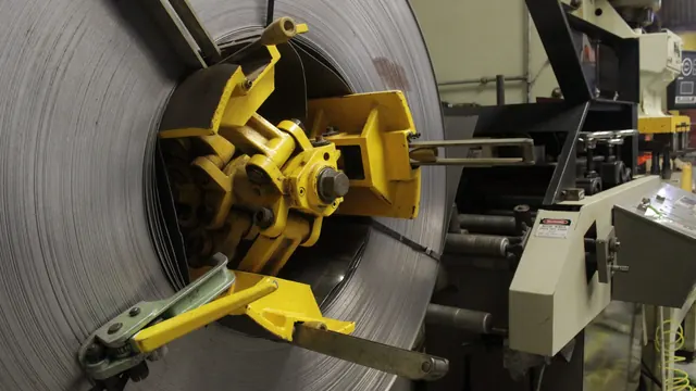 Coil feeding a press line