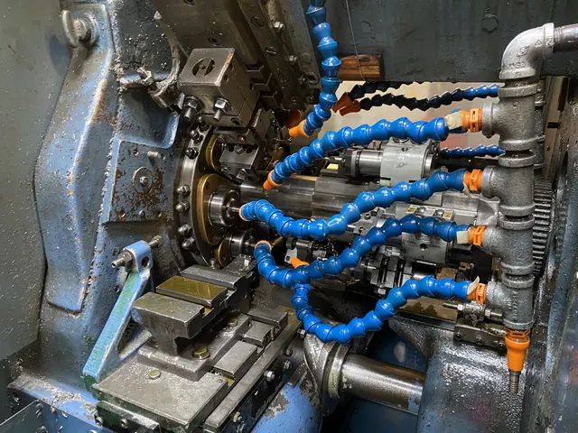 Multi-spindle screw machine